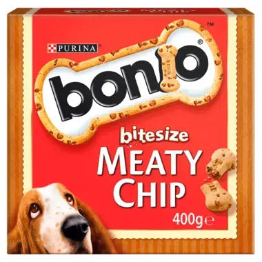 Bonio Dog - Meaty Chip Bitesize 400g