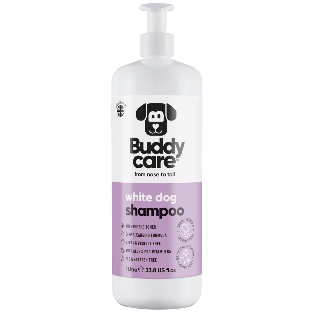 Buddy Care White Dog Shampoo 500ml