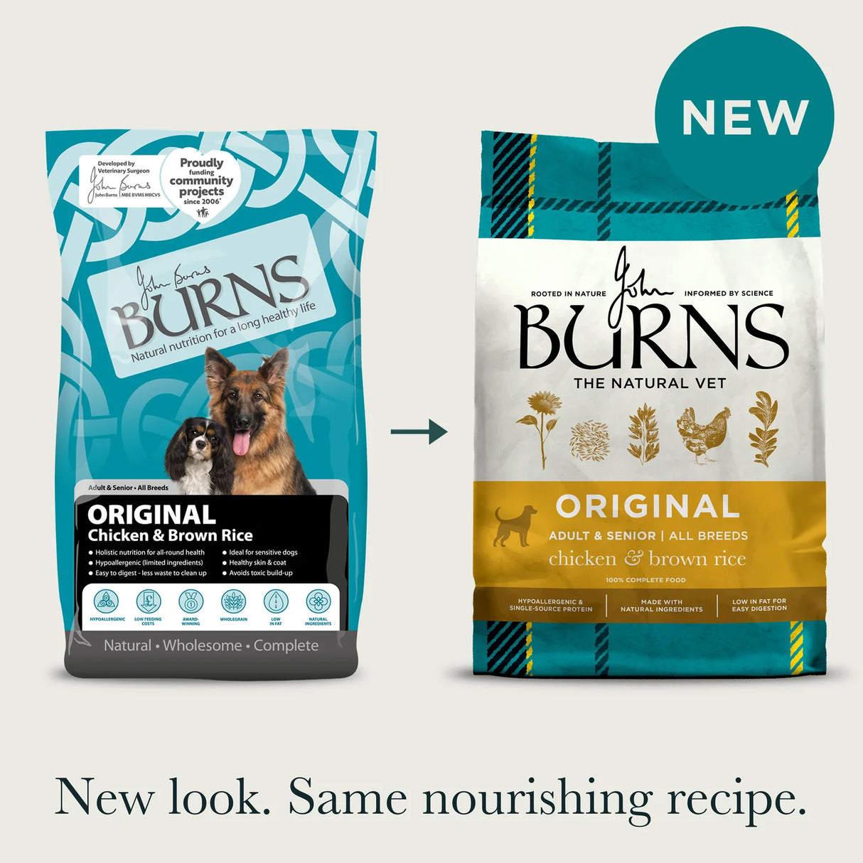 Burns Dog - Adult & Senior Original Chicken & Brown Rice 6kg