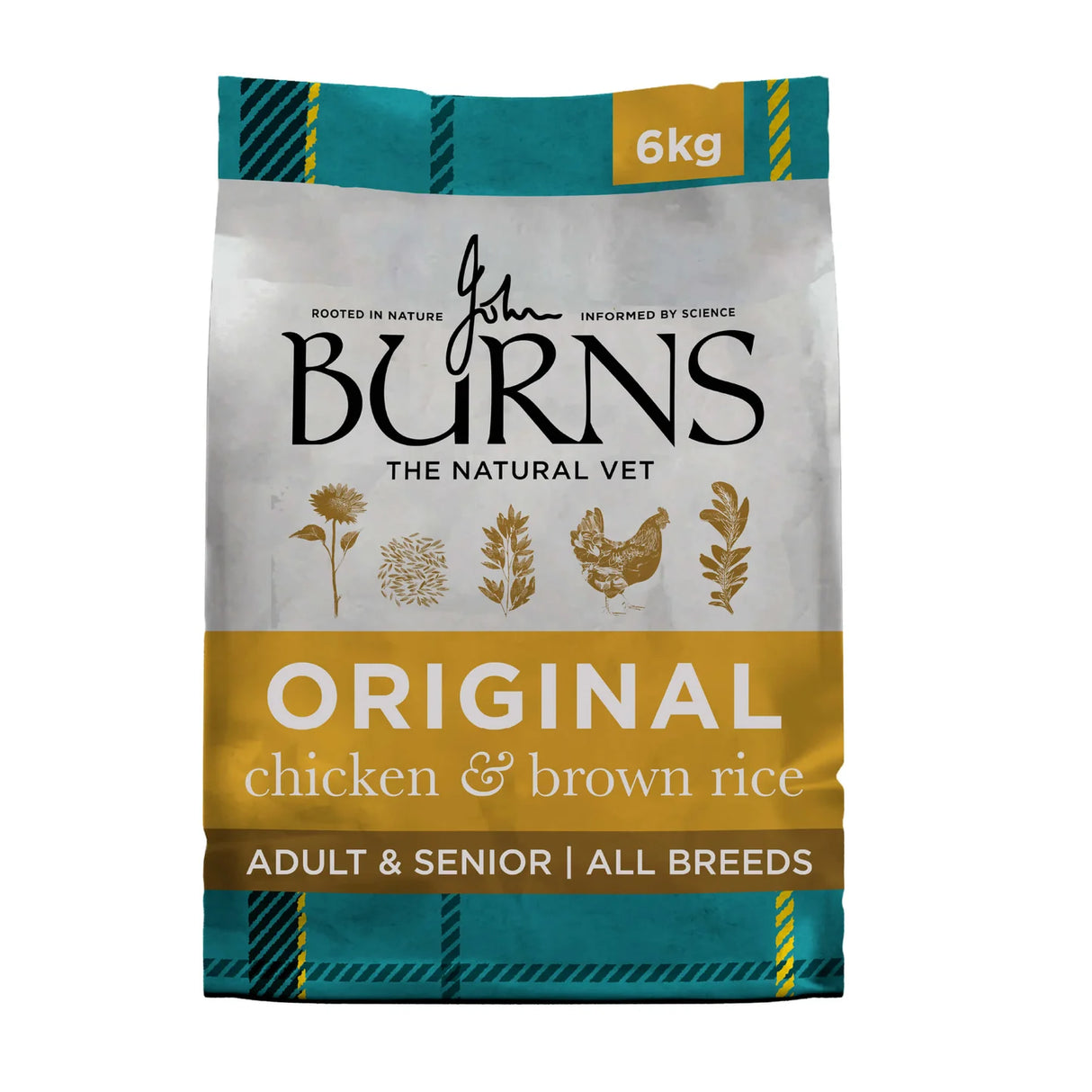 Burns Dog - Adult & Senior Original Chicken & Brown Rice 6kg