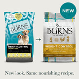 Burns Dog - Adult & Senior Weight Control Chicken & Oats 12kg