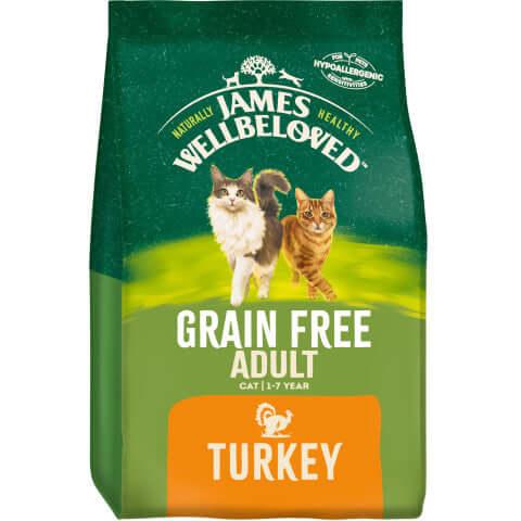 James Wellbeloved Cat - Grain Free  Adult Turkey 1.5kg