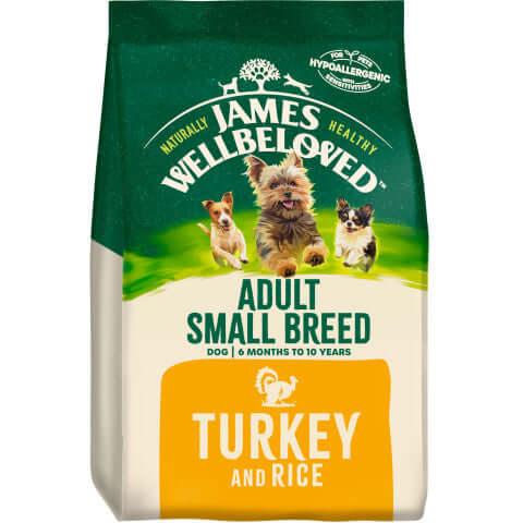 James Wellbeloved Dog - Adult Small Breed Turkey & Rice 1.5kg