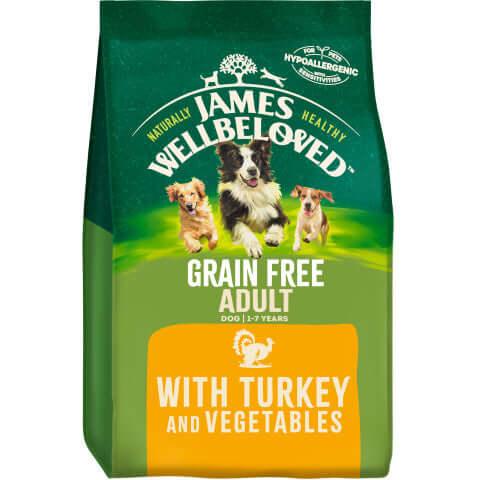 James Wellbeloved Dog - Adult Grain Free Turkey 1.5kg