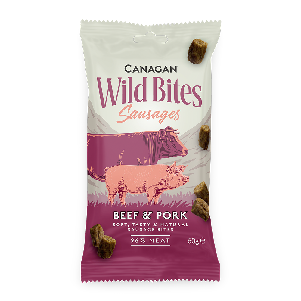 Canagan Dog - Wild Bites Beef & Pork 60g
