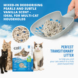 Catit Go Natural Pea Husk Mix Multi-Cat Clumping Vanilla Scented Cat Litter 6.4kg