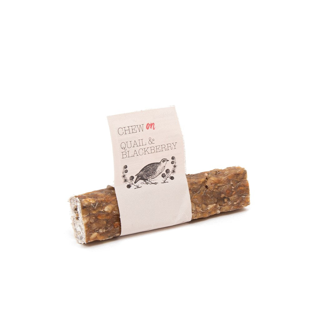 Chew On Quail & Blackberries Bar 12cm