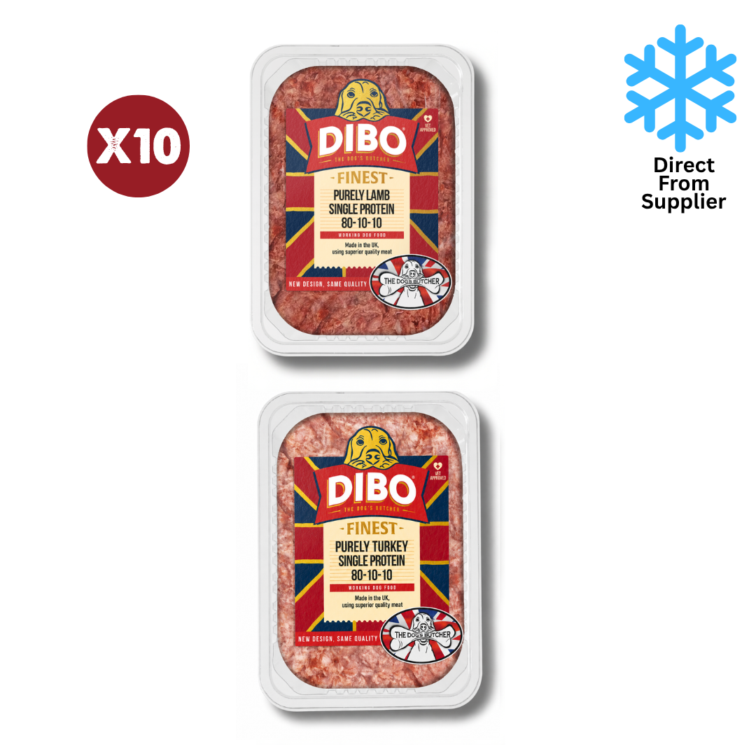DIBO Finest Bundle (Purely Lamb & Purely Turkey) 10x1kg