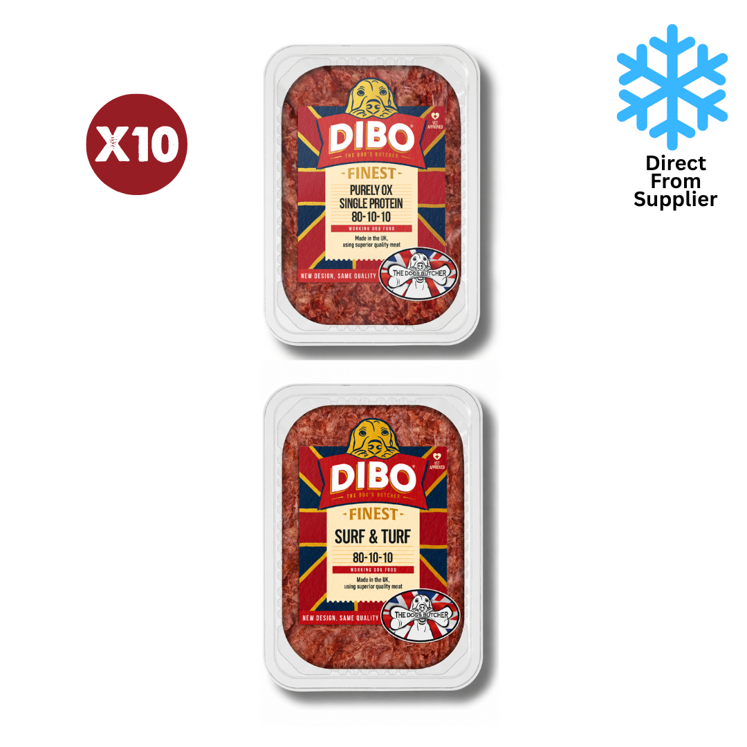 DIBO Finest Bundle (Purely Ox & Finest Surf N Turf) 10x1kg