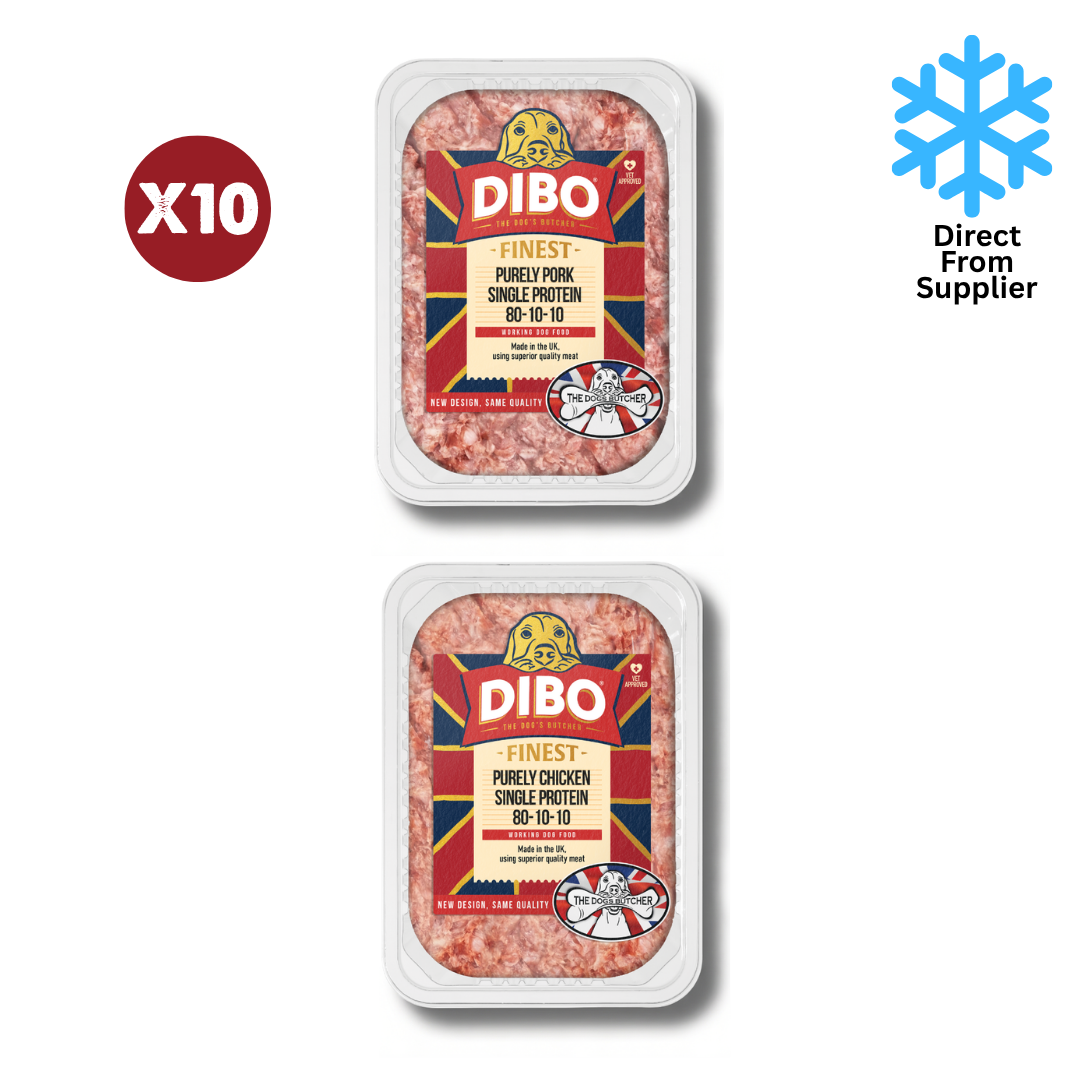 DIBO Finest Bundle (Purely Pork & Purely Chicken) 10x1kg