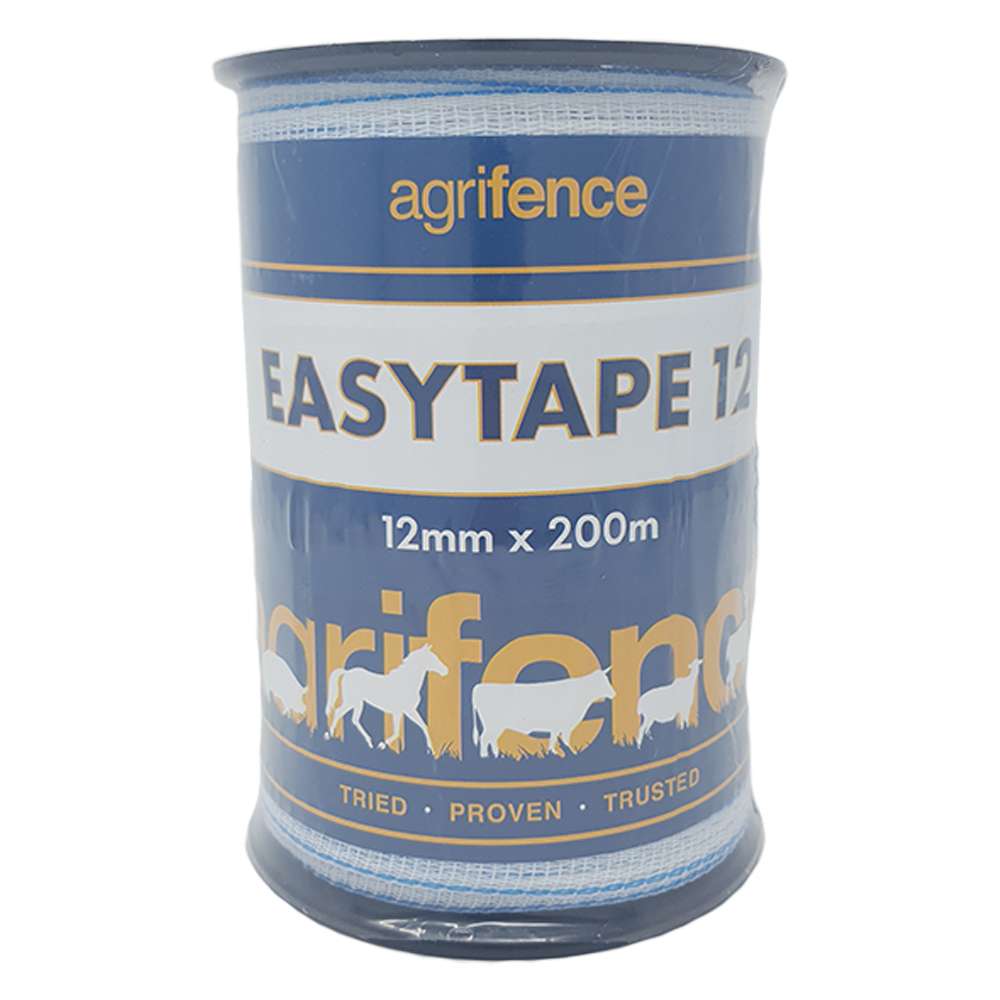 Agrifence Easytape 12 White 12mmX200m