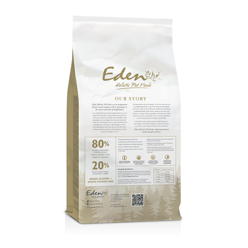 Eden Dog - 80/20 Country Cuisine Small Kibble 2kg