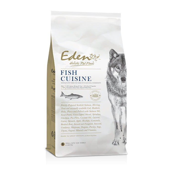 Eden Dog - 80/20 Fish Cuisine Small Kibble 2kg
