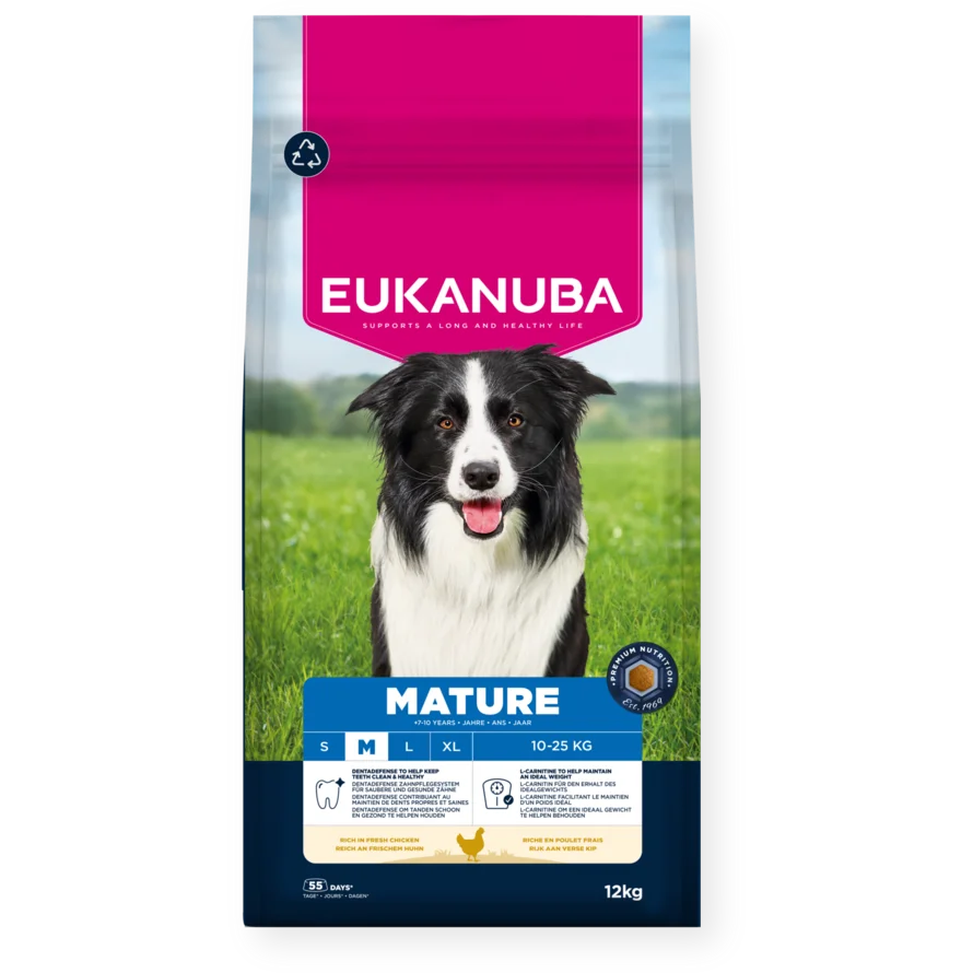 Eukanuba Mature Medium Breed Chicken 12kg