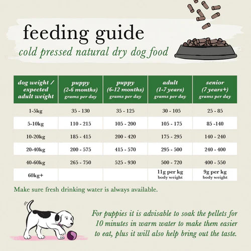 Forthglade Duck Grain Free Cold Pressed Natural Dry Dog Food 2kg