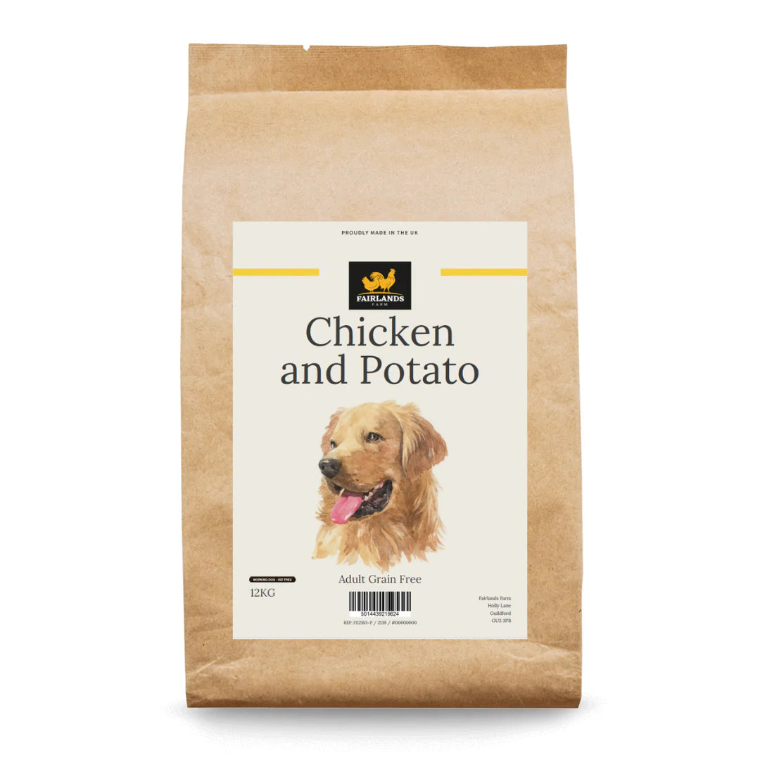 Fairlands Farm Working Dog Grain Free Adult Chicken & Potato 12kg