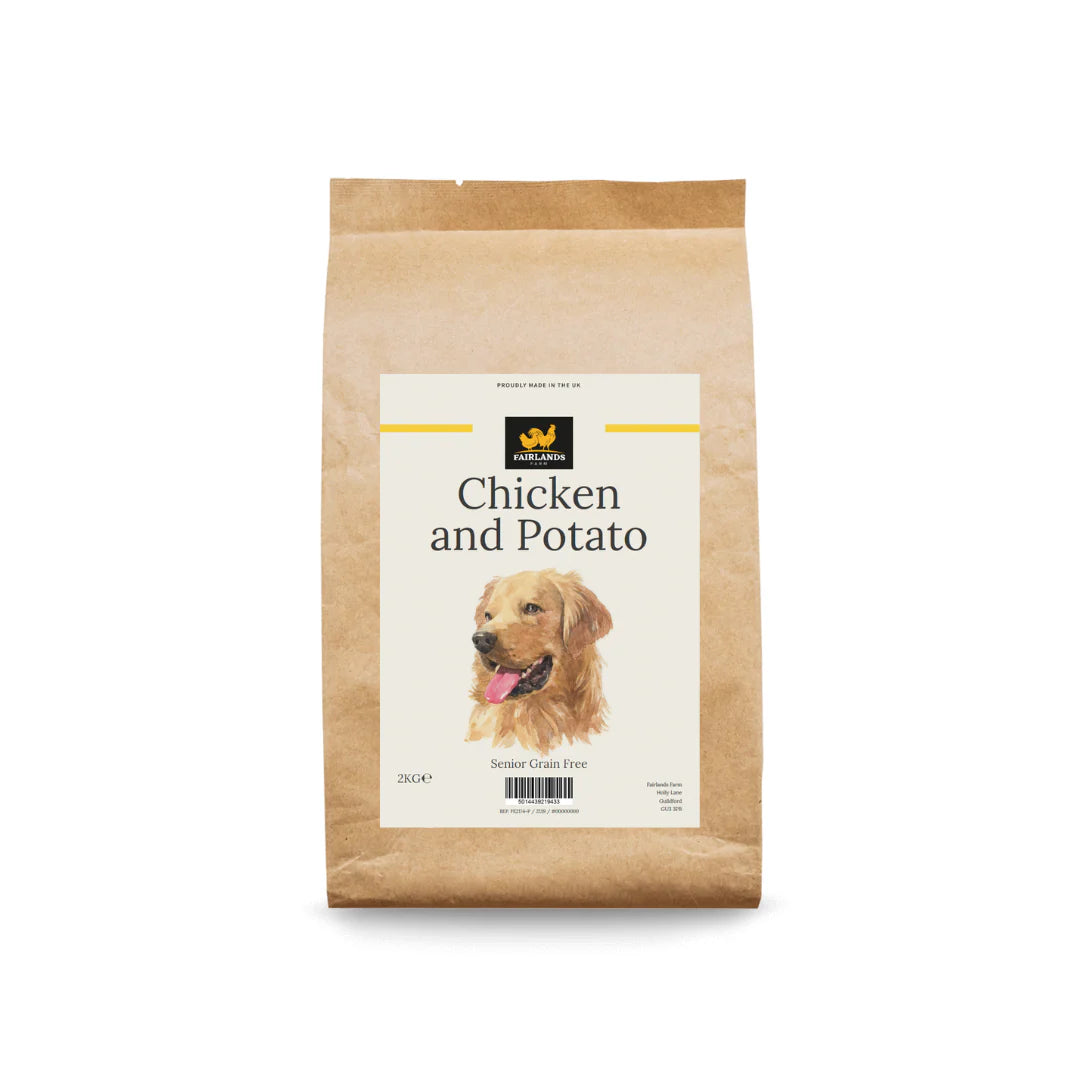 Fairlands Farm Working Dog Grain Free Senior Chicken & Potato 2kg