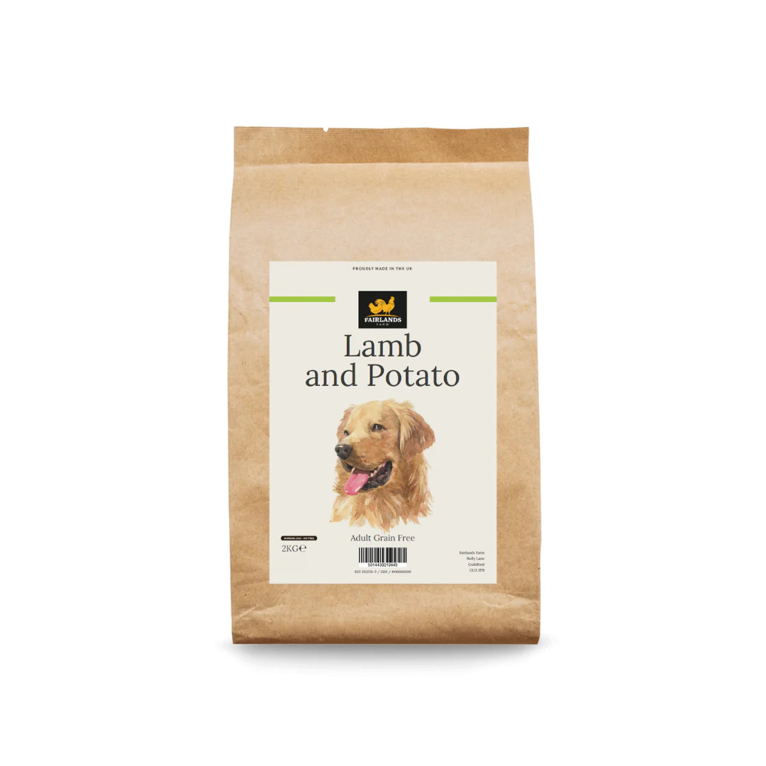 Fairlands Farm Working Dog Grain Free Adult Lamb & Potato 2kg