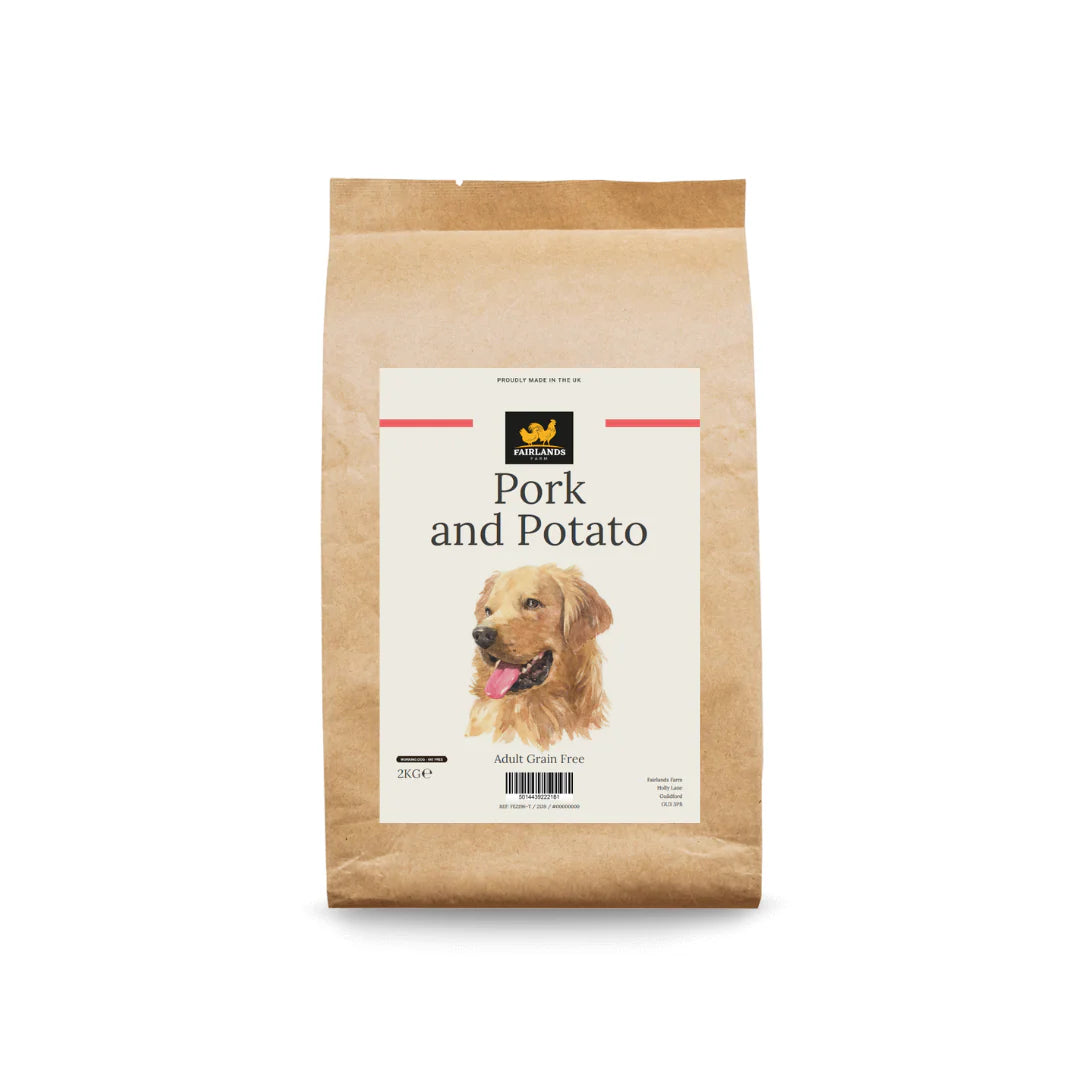 Fairlands Farm Working Dog Grain Free Adult Pork & Potato 2kg