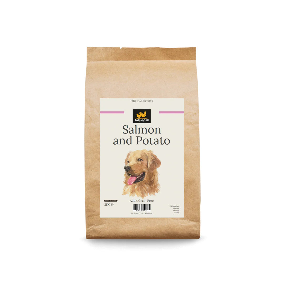 Fairlands Farm Working Dog Grain Free Adult Salmon & Pototo 2kg