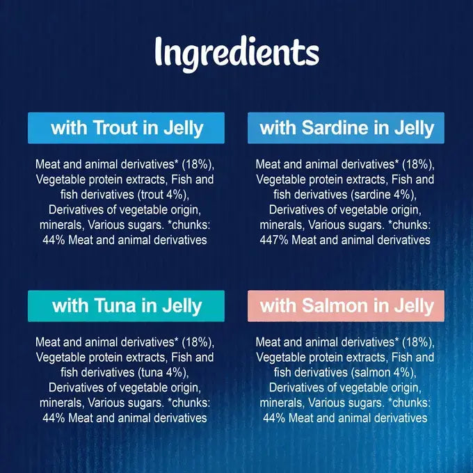 Felix As Good As it Looks Kitten Fish Selection in Jelly Wet Cat Food 12x100g