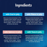 Felix As Good As It Looks Ocean Feasts in Jelly Wet Cat Food 40x100g
