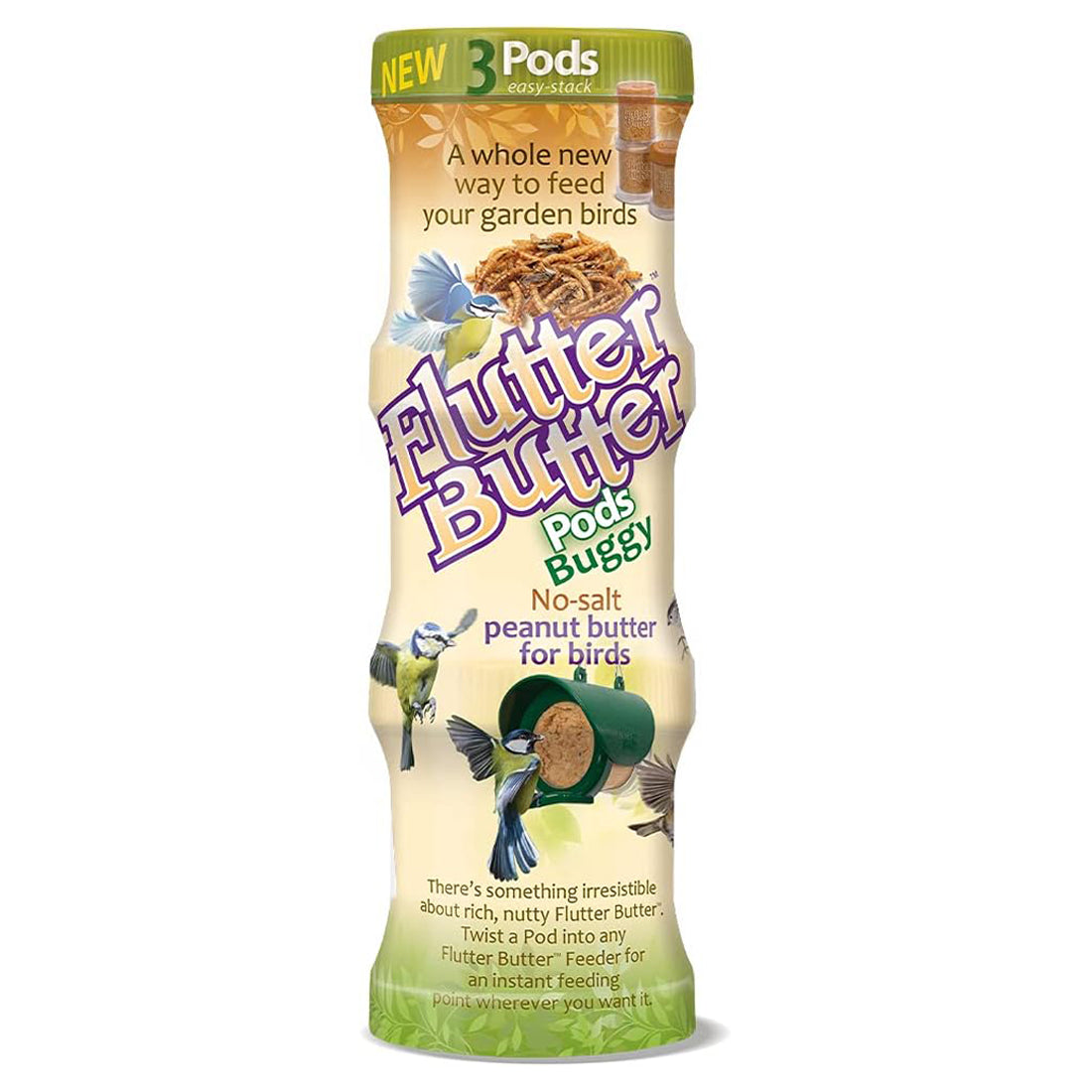 Flutter Butter Buggy Pods X3 Pack