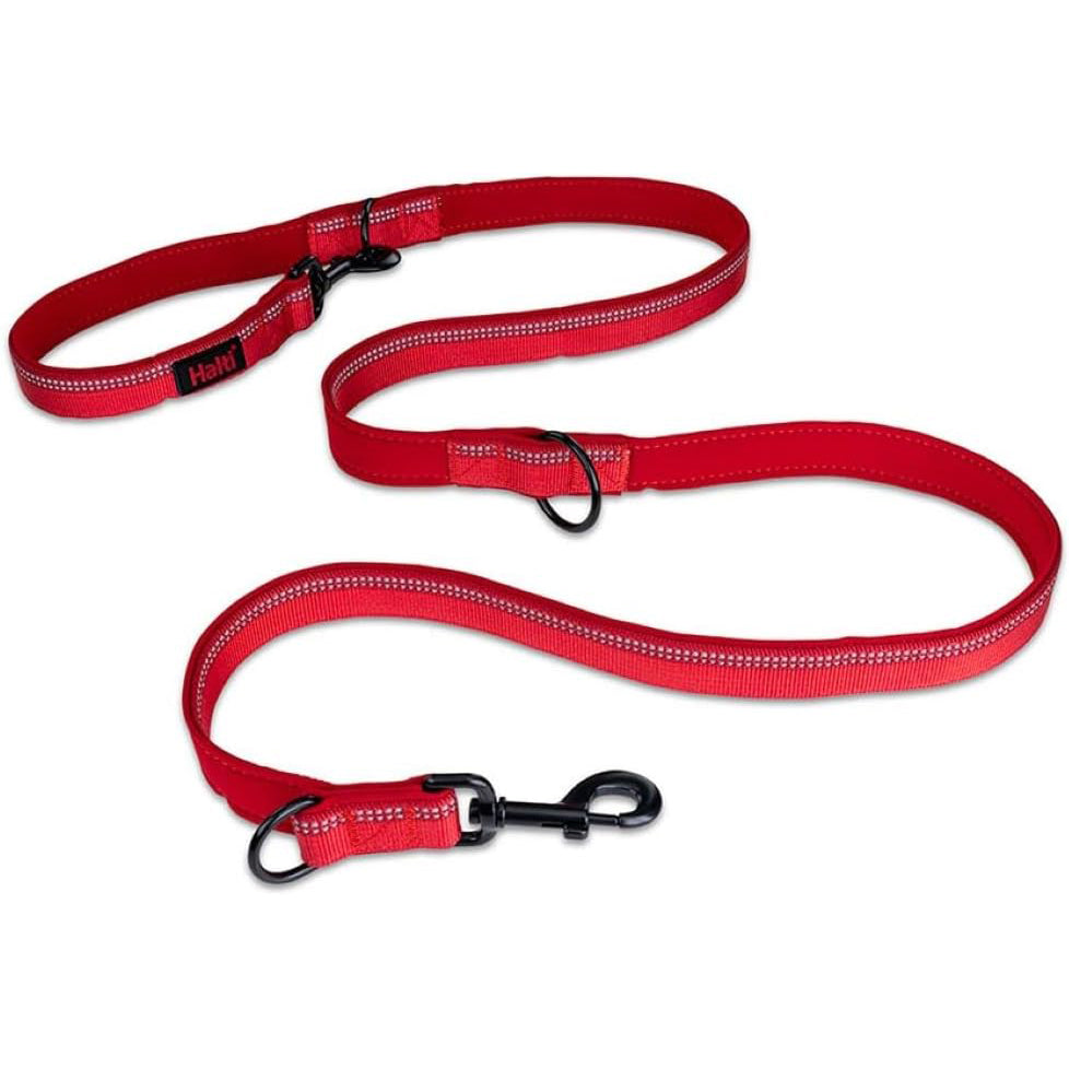 Company Of Animals Halti Walking Double Ended Lead Large Red