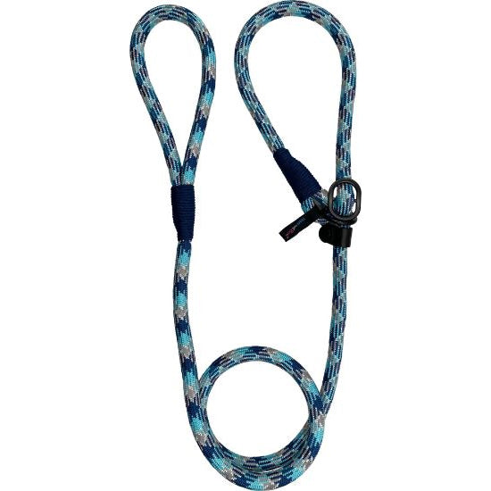 Hem & Boo High Performance Reflective Rope Slip Lead Blue 150cm