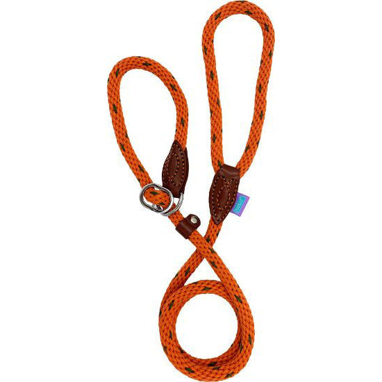 Hem & Boo Supersoft 14mm Rope Slip Lead Orange 60" (150cm)