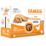 Iams Delights Wet Kitten Food Chicken In Gravy 8x85g