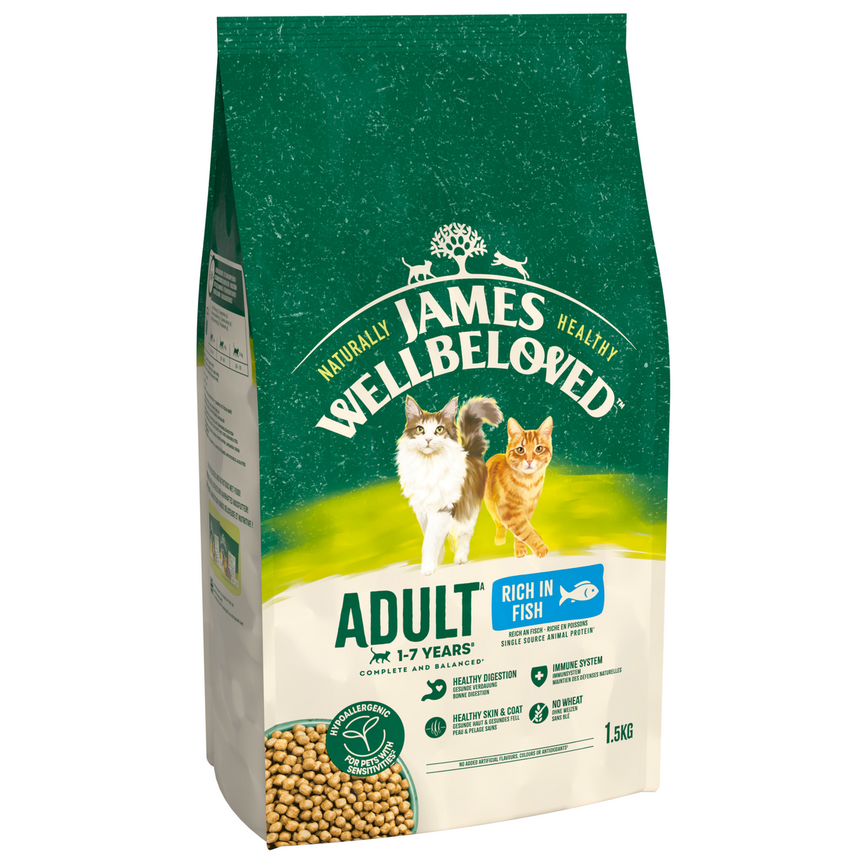 James Wellbeloved Cat - Adult Fish 1.5kg