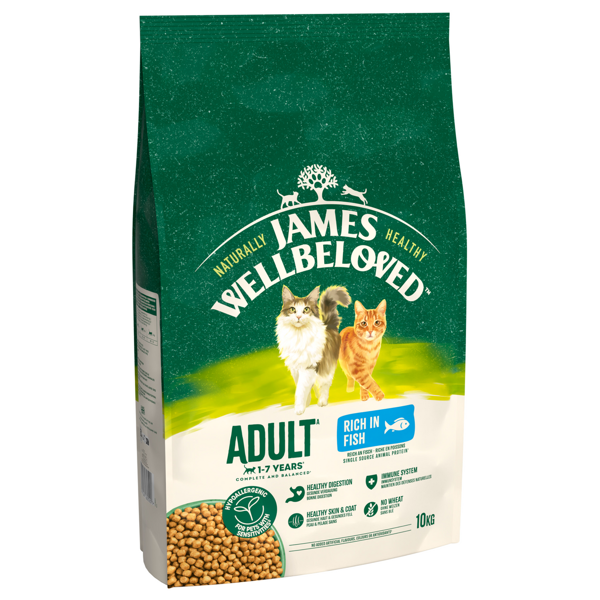James Wellbeloved Cat - Adult Fish 10kg