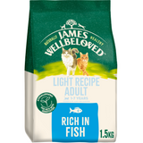 James Wellbeloved Cat - Adult Light Fish 1.5kg