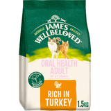 James Wellbeloved Cat - Adult Oral Health Turkey 1.5kg