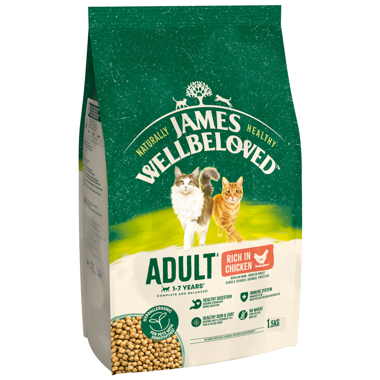 James Wellbeloved Cat - Adult Oral Health Turkey 1.5kg