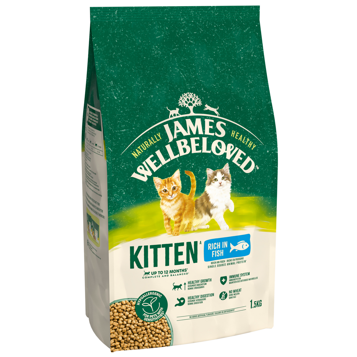 James Wellbeloved Kitten - Fish 1.5kg