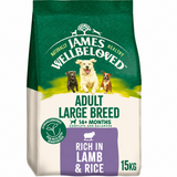 James Wellbeloved Dog - Adult Large Breed Lamb & Rice 15kg