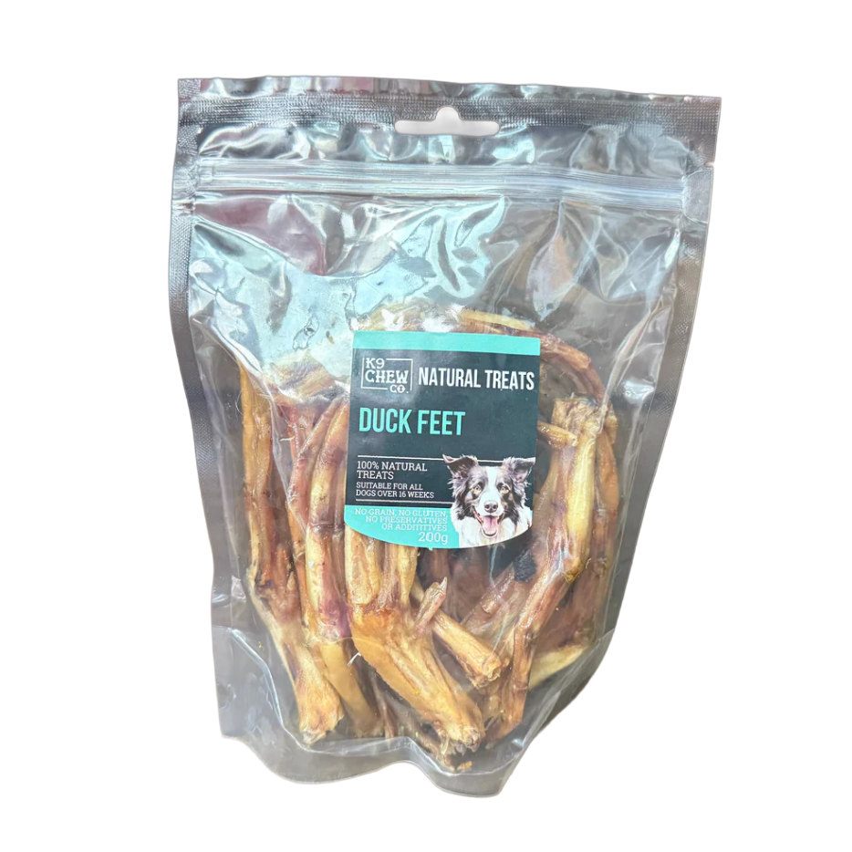 K9 Chew Co Duck Feet 200g