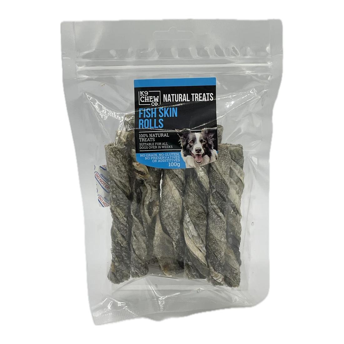 K9 Chew Co Fish Skin Rolls 100g