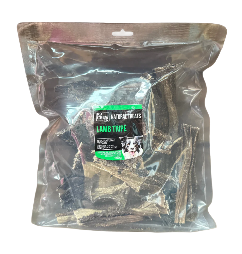 K9 Chew Co Lamb Tripe 250g