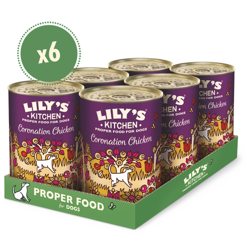 Lily's Kitchen Dog Tin Coronation Chicken 6x400g