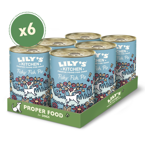 Lily's Kitchen Dog Tin Fish Pie & Peas 6x400g