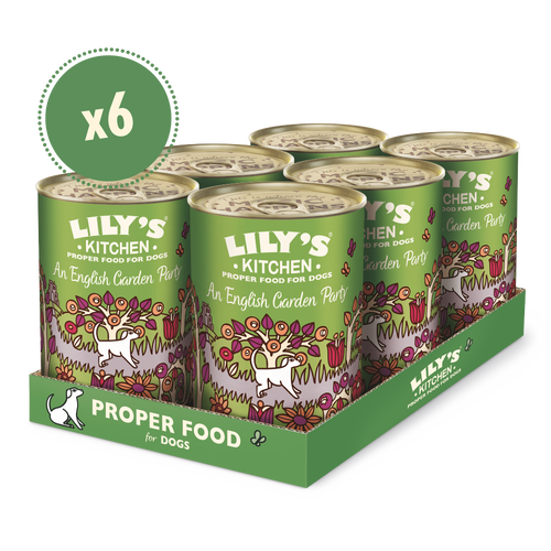 Lily's Kitchen Dog Tin Garden Party 6x400g