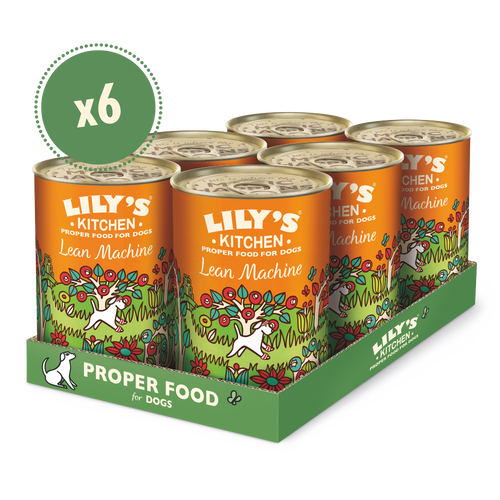 Lily's Kitchen Dog Tin Lean Machine 6x400g