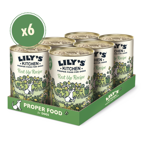 Lily's Kitchen Dog Tin Rest Up Recipe 6x400g