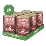 Lily's Kitchen Dog Tin Venison & Wild Boar Terrine 6x400g