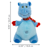 KONG Christmas Holiday Knots Belly Hippo M/L