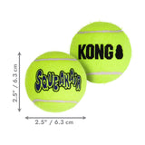 KONG SqueakAir Ball 3 Pack Medium