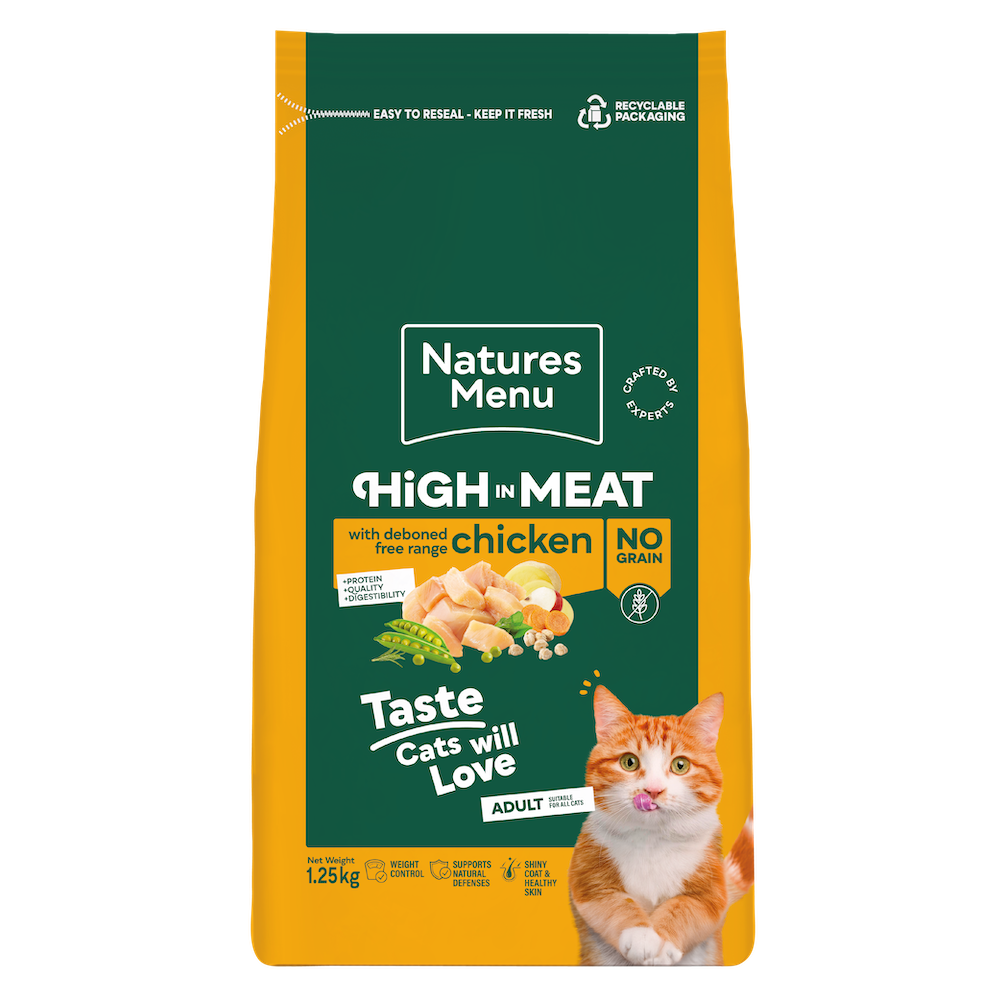Natures Menu Cat - Adult Chicken 1.25kg